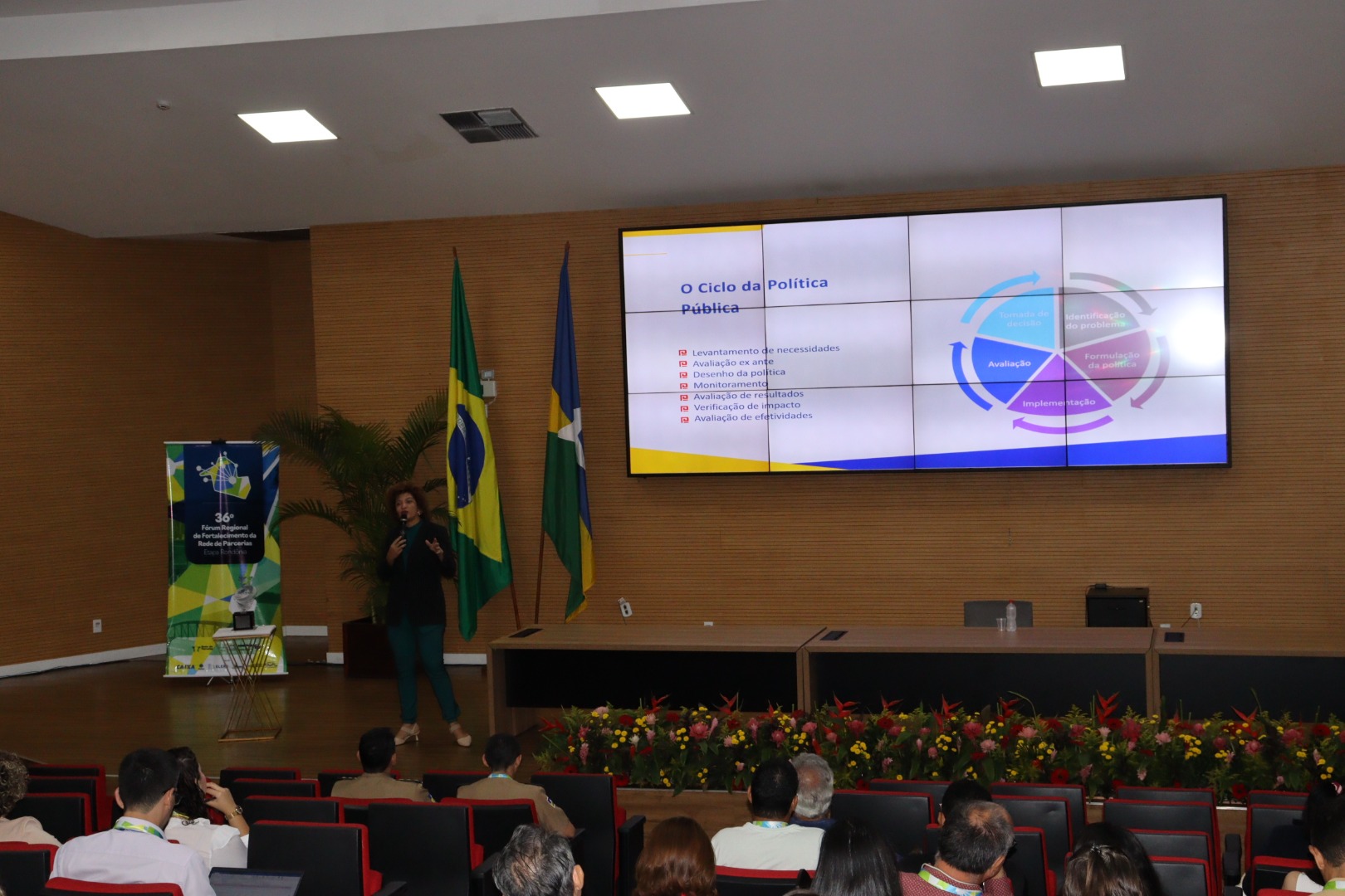 09/10/2025 - 36º Fórum Regional da Rede de Parcerias - Etapa Rondônia 