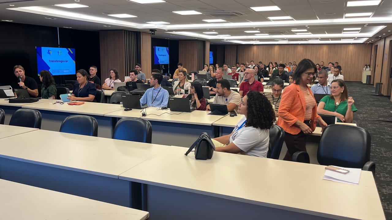 02.02.2026 - Semana de capacitação sobre o transferegov.br para a equipe da Senasp do MJSP, no Palácio da Justiça