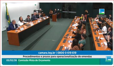 05.02.2026 Palestra sobre emendas especiais na CMO - Câmara dos Deputados