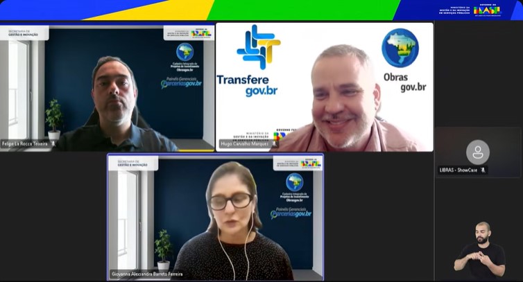 06/03/2026 - do Webinar de lançamento do novo visual dos Painéis do Parcerias GOV.BR