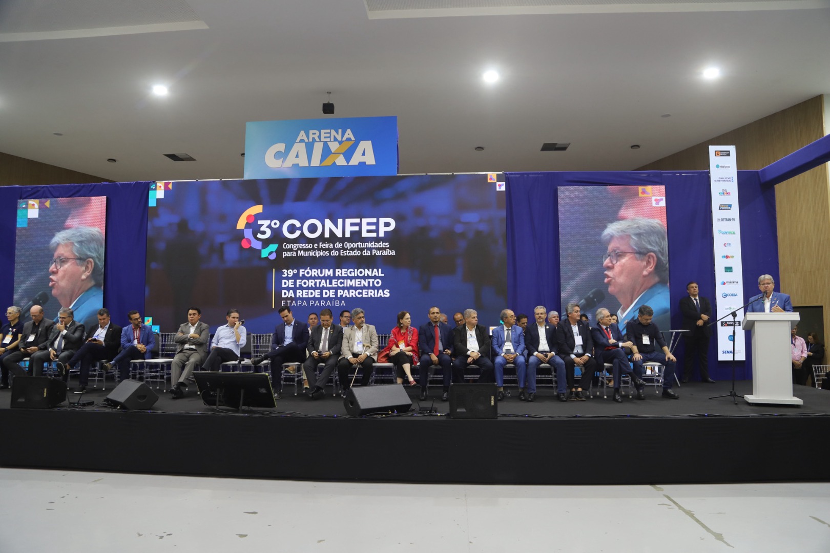 25/03/2026 - 1º dia do 3º CONFEP | 39º Fórum Regional de Fortalecimento da Rede de Parcerias - Etapa Paraíba