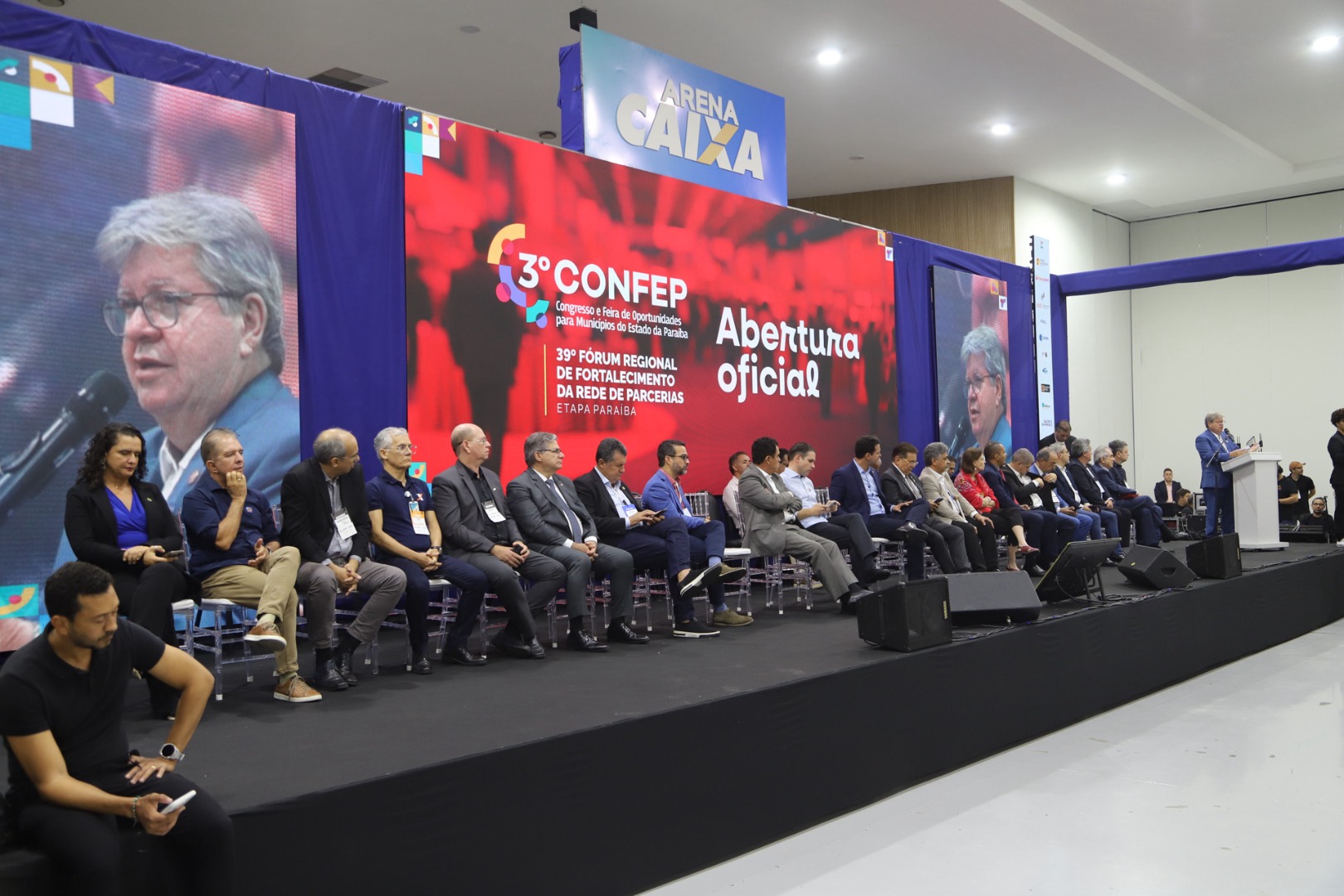 25/03/2026 - 1º dia do 3º CONFEP | 39º Fórum Regional de Fortalecimento da Rede de Parcerias - Etapa Paraíba