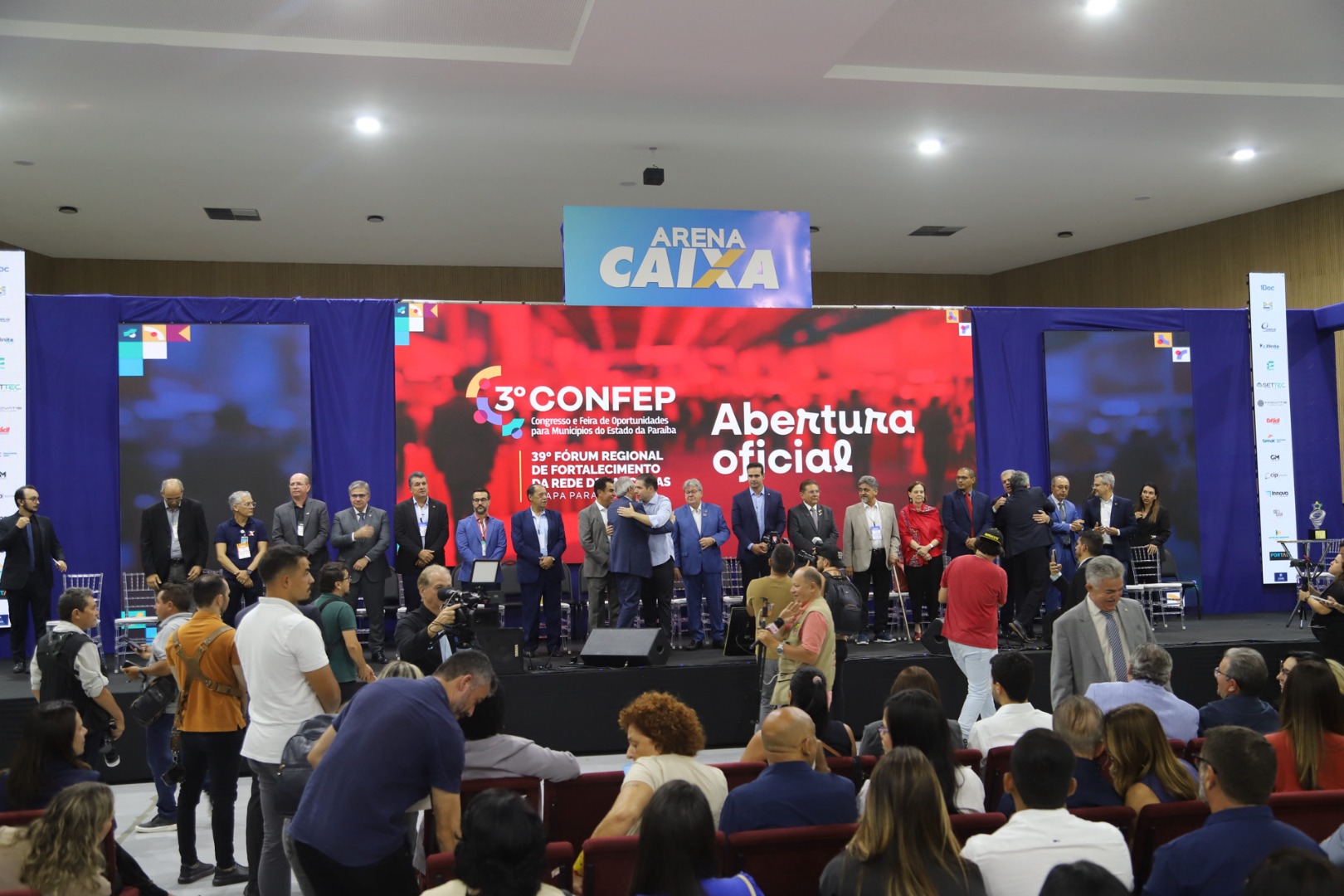 25/03/2026 - 1º dia do 3º CONFEP | 39º Fórum Regional de Fortalecimento da Rede de Parcerias - Etapa Paraíba