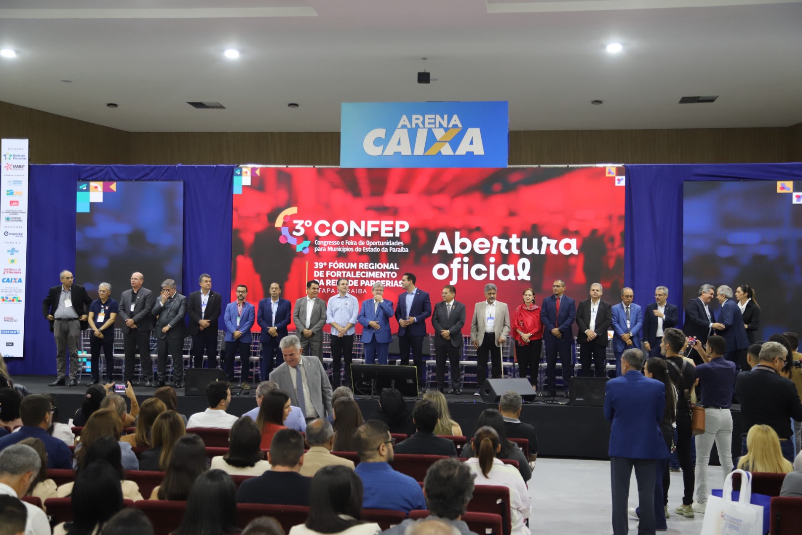 25/03/2026 - 1º dia do 3º CONFEP | 39º Fórum Regional de Fortalecimento da Rede de Parcerias - Etapa Paraíba