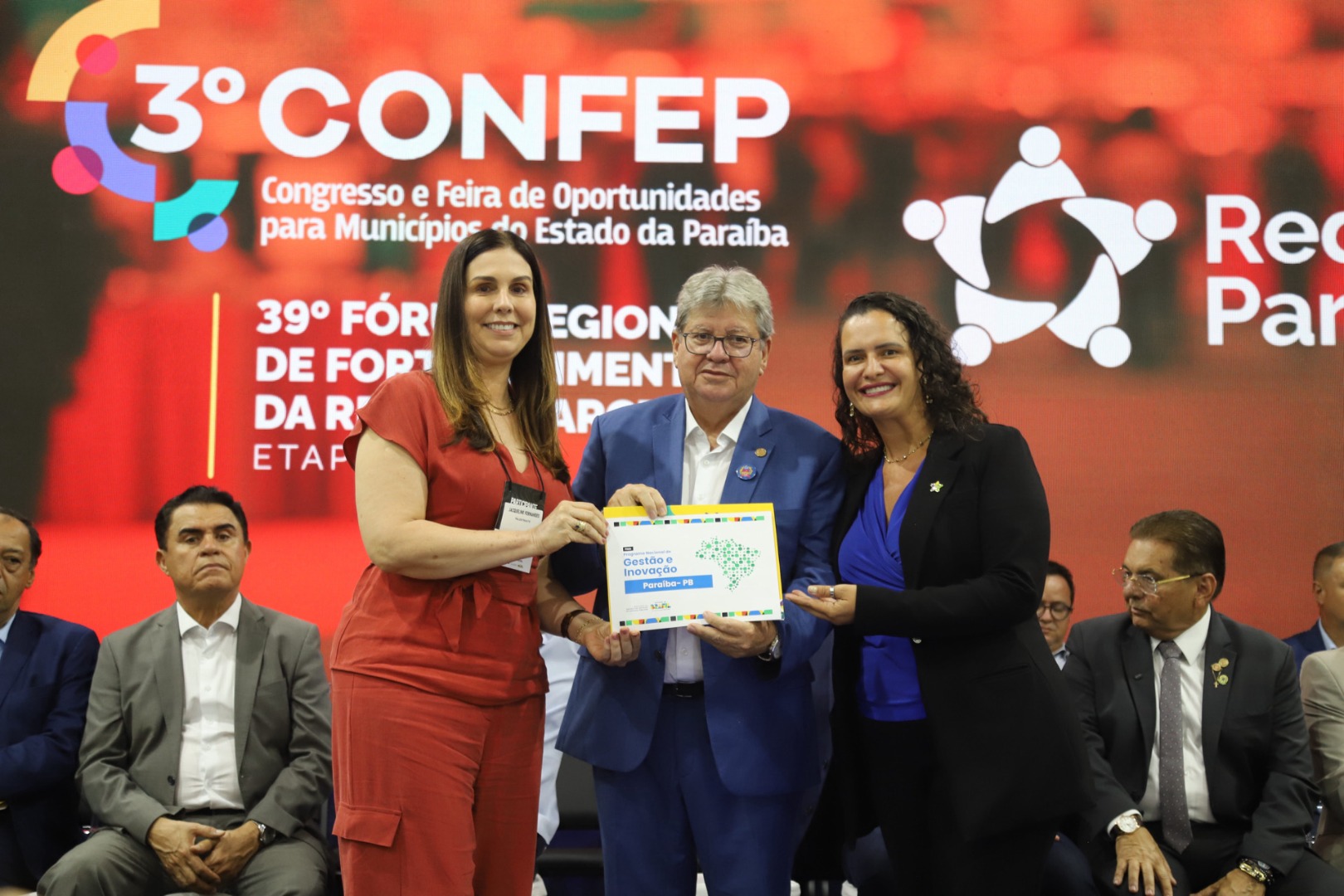 25/03/2026 - 1º dia do 3º CONFEP | 39º Fórum Regional de Fortalecimento da Rede de Parcerias - Etapa Paraíba