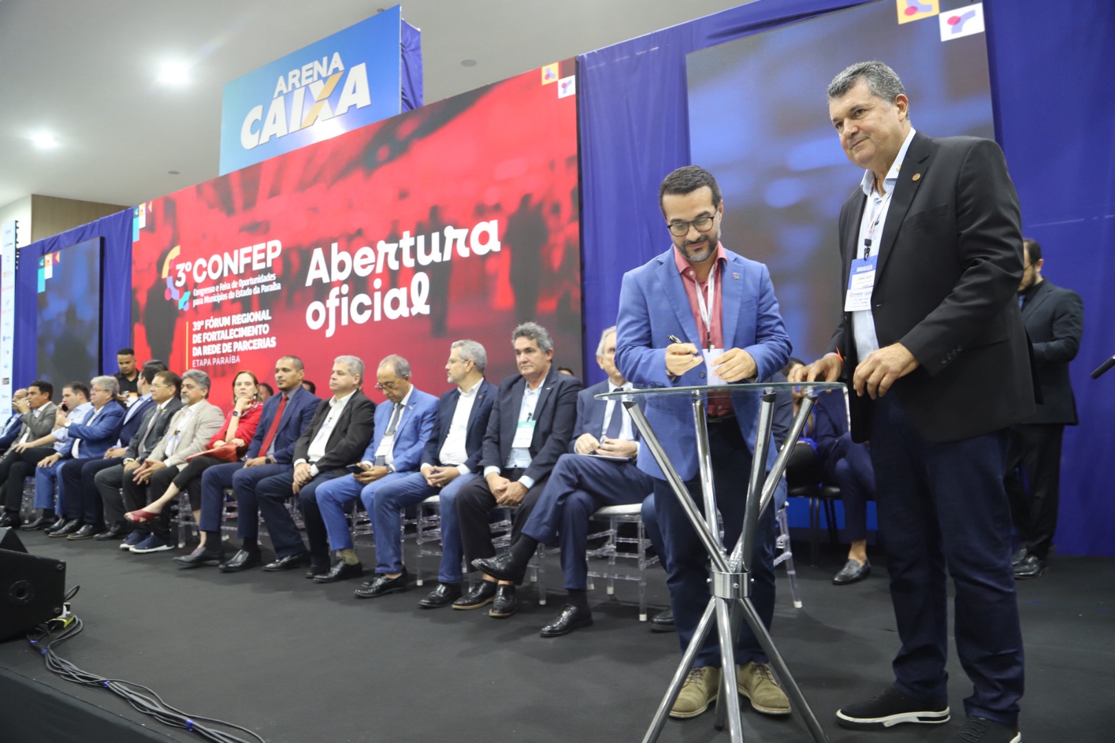 25/03/2026 - 1º dia do 3º CONFEP | 39º Fórum Regional de Fortalecimento da Rede de Parcerias - Etapa Paraíba