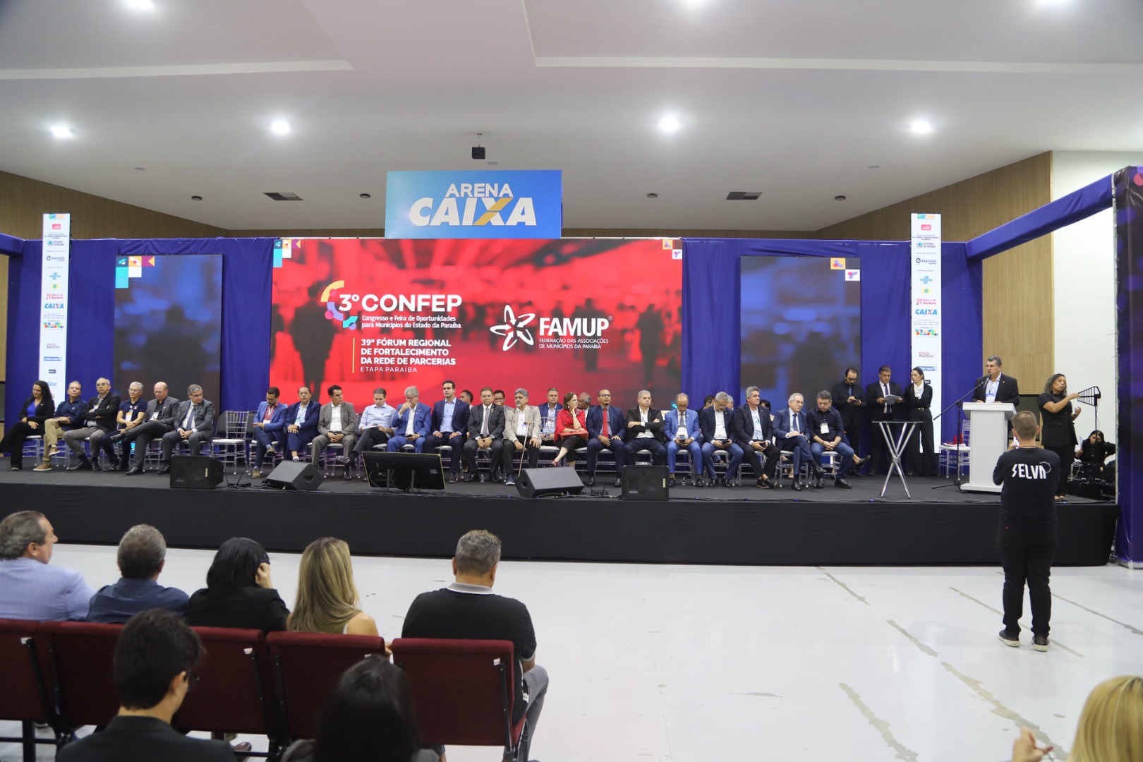 25/03/2026 - 1º dia do 3º CONFEP | 39º Fórum Regional de Fortalecimento da Rede de Parcerias - Etapa Paraíba