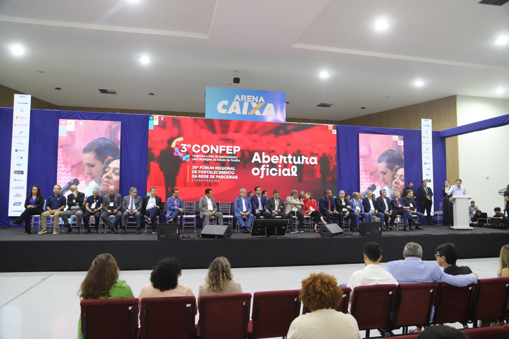 25/03/2026 - 1º dia do 3º CONFEP | 39º Fórum Regional de Fortalecimento da Rede de Parcerias - Etapa Paraíba