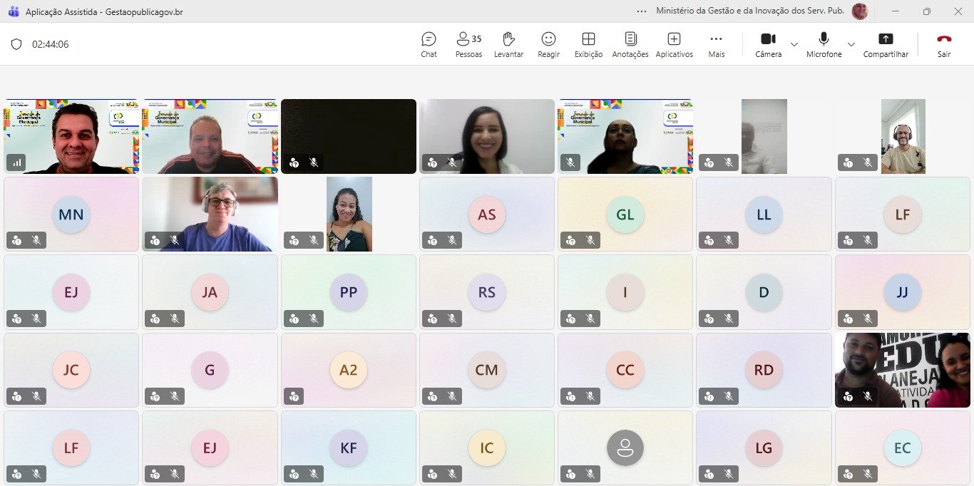 11/03/2026 - Turma da Aplicação Assistida do Modelo Gestaopublicagov.br ao Estado da Bahia (Jornada da Governança Municipal)