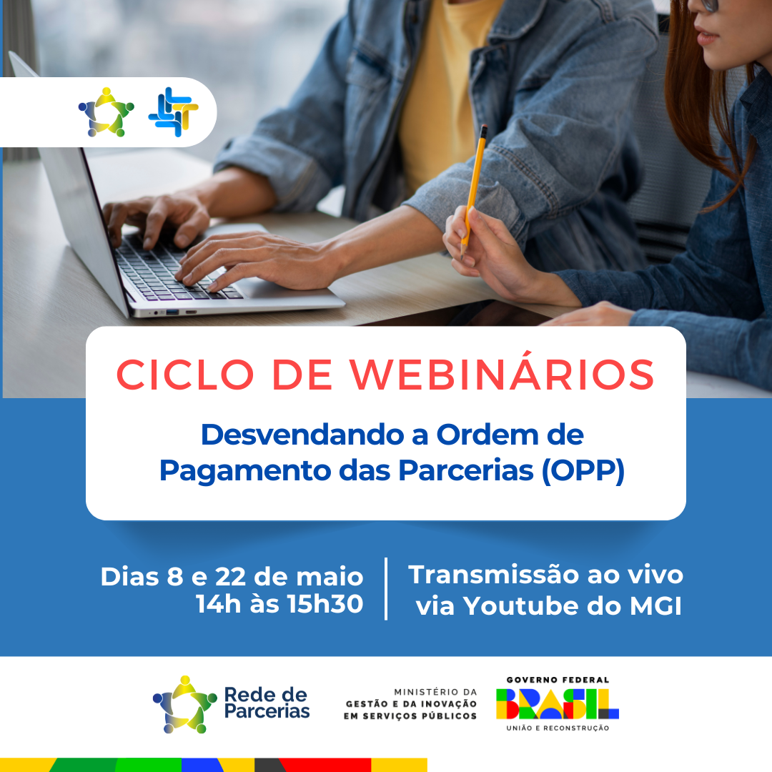 Ciclo de Webinários OPP