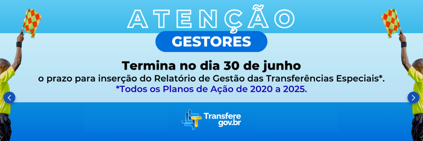 Slideshow - Prazo Relatório de Gestão Especiais - sem marcas