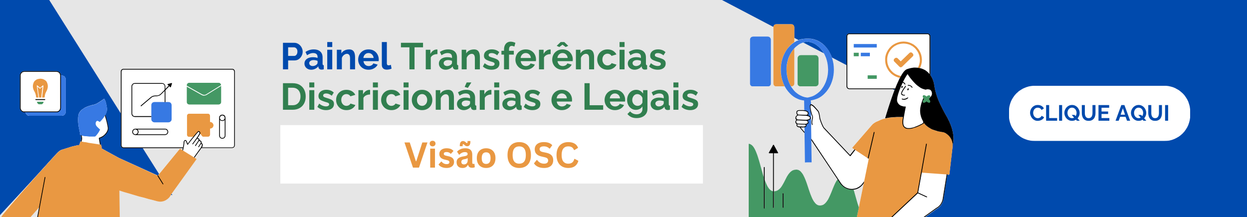 Painel Transferências Discricionárias e Legais - Visão OSC