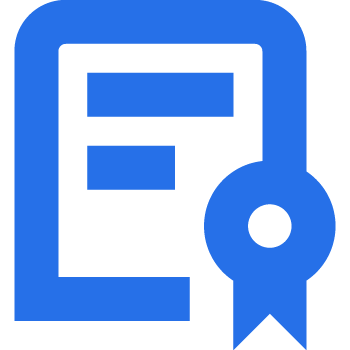 Ícone certificado
