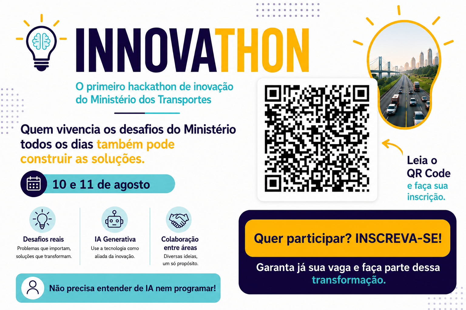 Innovathon - Clique para fazer sua inscrição.