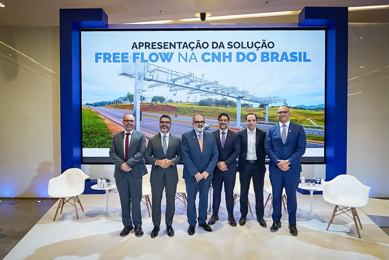 evento de lançamento do free flow na cnh do brasil