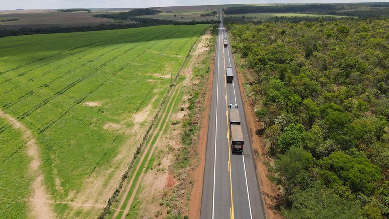 Governo Federal entrega 86,5km de restauração na BR-364/Mato Grosso