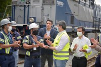 Investimentos no Porto de Santos mostram acerto da política pública de concessões, diz Tarcísio