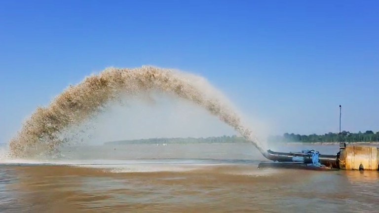 DNIT concluiu dragagem anual da Hidrovia do Rio Madeira