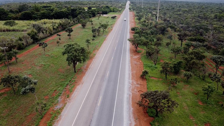 Trecho restaurado da BR-251 tem 15 quilômetros