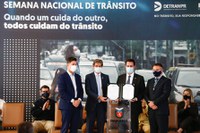 Paraná firma compromisso com Governo Federal para reduzir acidentes de trânsito