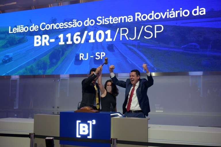 Grupo CCR venceu o leilão da Dutra/Rio-Santos em outubro de 2021