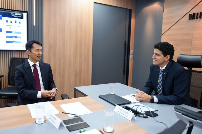 Programa de concessões do Governo Federal é apresentado ao embaixador do Japão