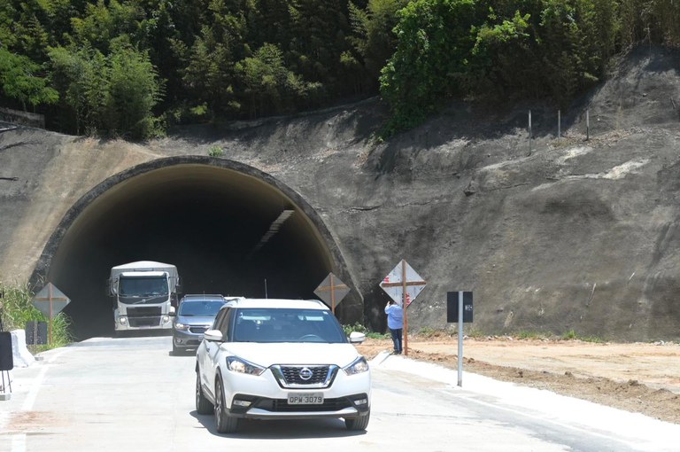 Túnel da BR-381-MG foi liberado nesta sexta-feira (28) pelo MInfra