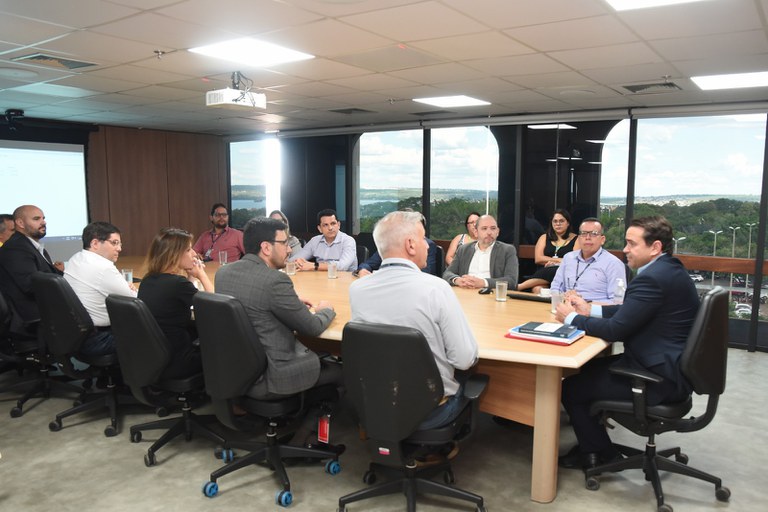 Secretário Leonardo Ribeiro reuniu a equipe da Secretaria Nacional de Transporte Ferroviário