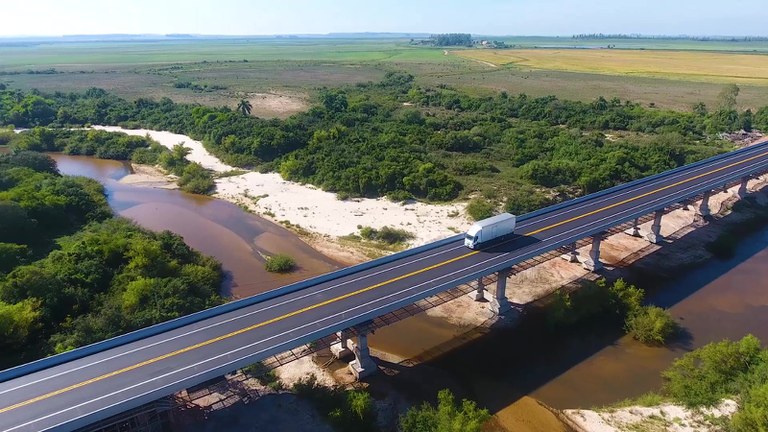 Obra na ponte da BR-158 faz parte do Plano de 100 Dias do Governo Federal