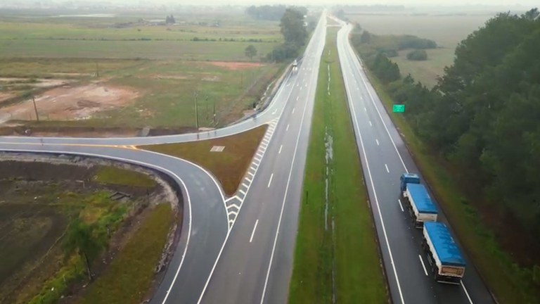 Obras na BR-116/RS vão diminuir o tempo de deslocamento no perímetro urbano de Camaquã