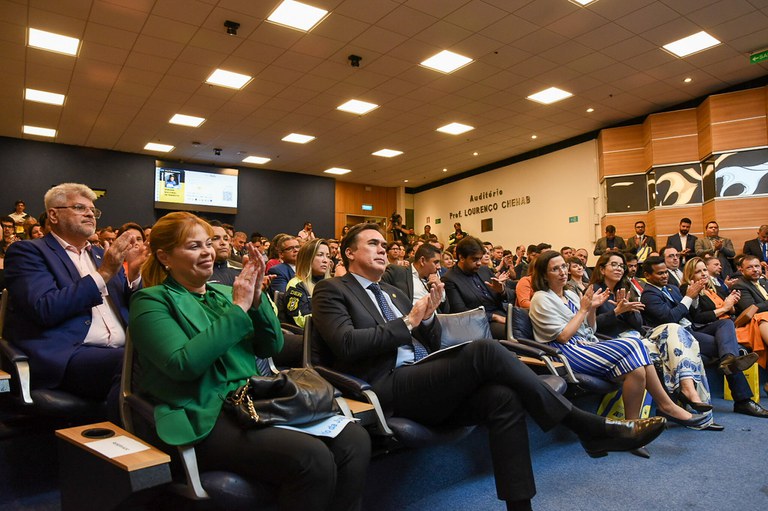 Participaram da abertura da semana representantes do sistema nacional de trânsito