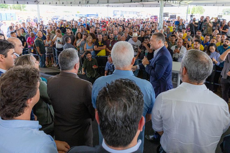 Assinatura da ordem de serviço da BR-080/DF ocorreu nesta terça-feira (21)