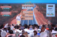 Ministro Renan Filho entrega obra que irá beneficiar cerca de 2 milhões de moradores da região norte da Bahia