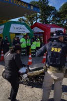 Senatran realiza fiscalização e palestras educativas em Santa Catarina na primeira Ação Integrada Pnatrans