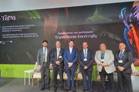 Renan Filho desembarca no Azerbaijão, ao lado do vice-presidente da República, Geraldo Alckmin, chefe da delegação brasileira na COP29