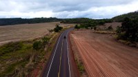 Rota estratégica para agropecuária e ecoturismo goianos, BR-158 é renovada: mais segurança de Piranhas e Caiapônia