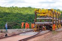 Recurso federal garante avanço de obras da Transnordestina