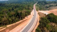 Ministério dos Transportes conclui acessos a duas pontes sobre igarapés na BR-163, no Pará