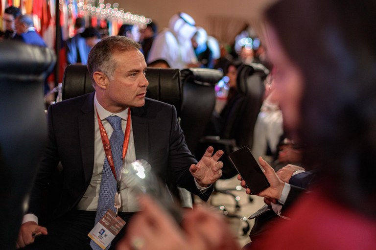 Ministro Renan Filho participa da 4ª Conferência Ministerial Mundial sobre Segurança Viária, promovido pela OMS- Foto: Luiz Siqueira/MT