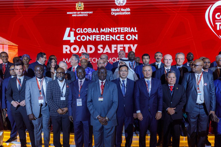 Ministro Renan Filho participa da 4ª Conferência Ministerial Mundial sobre Segurança Viária, promovido pela OMS- Foto:: Luiz Siqueira/MT