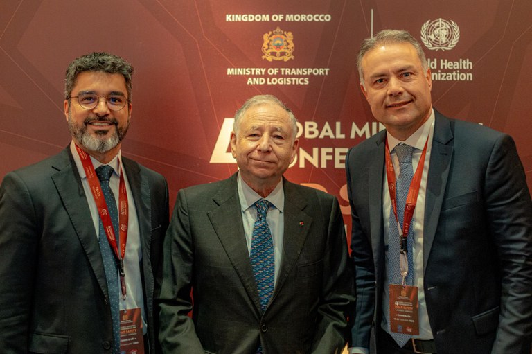 Ministro Renan Filho participa da 4ª Conferência Ministerial Mundial sobre Segurança Viária, promovido pela OMS- Foto: Luiz Siqueira/MT