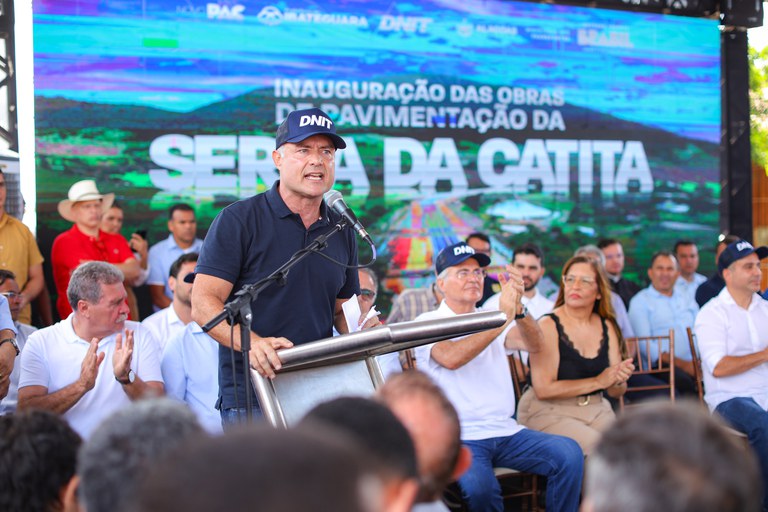 inauguração pavimentação BR-416/AL