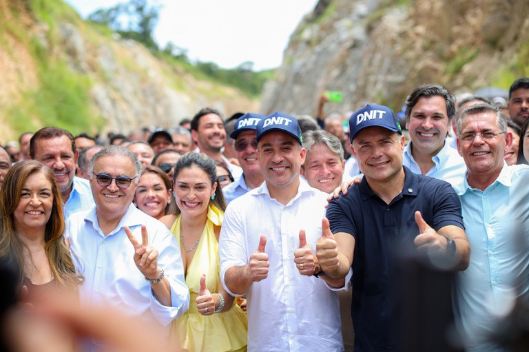 inauguração pavimentação BR-416/AL