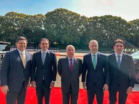 "Brasil tem capacidade logística para ampliar exportações", afirma Renan Filho, no Japão