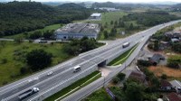 Com investimentos do Novo PAC, Ministério dos Transportes entrega primeiro viaduto do lote 2.1 na BR-280/SC em Guaramirim