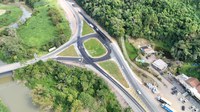 Ministério dos Transportes conclui obras de alteamento na BR-470/SC, no Alto Vale do Itajaí
