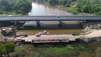 Ministério dos Transportes entrega ponte sobre o Rio Curuçá na BR-319/AM