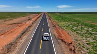 Ministério dos Transportes recupera 21 quilômetros da Rodovia Juscelino Kubitschek, no Mato Grosso