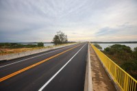 Rota COP30 vistoria nova ponte sobre o Rio Araguaia, que vai mudar a logística entre Tocantins e Pará