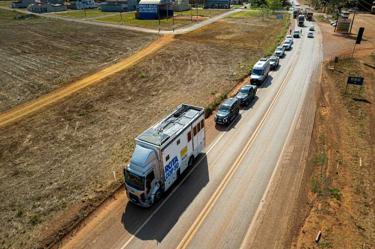 Caravana capitaneada pelo ministro dos Transportes passou por 71 cidades antes de concluir o percurso de inspeção em rodovias e ferrovias